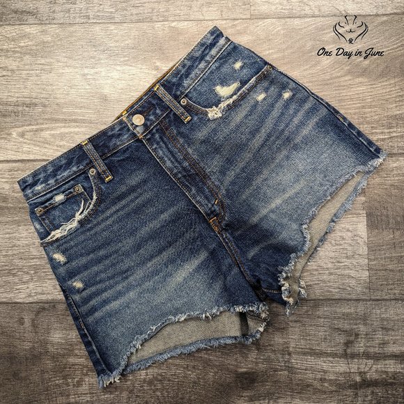 Abercrombie & Fitch Denim Shorts - Picture 1 of 7